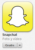 Snapchat aplicación para Ipad Iphone