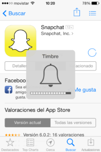 Snapchat aplicación para Ipad Iphone