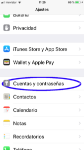 Configurar Mail Iphone 6s -1